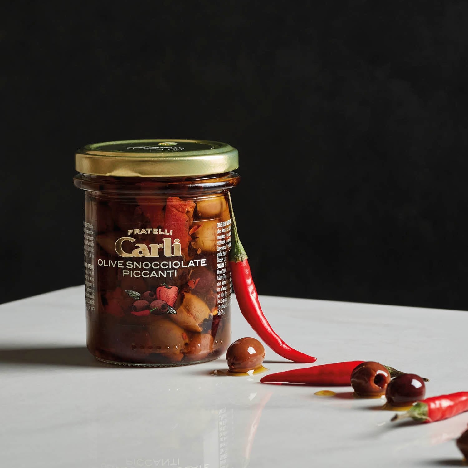 Olive Snocciolate Piccanti
