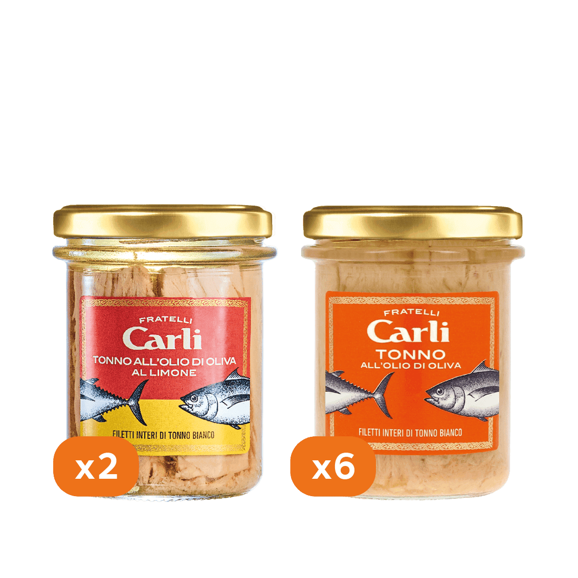 Degustazione Filetti di Tonno in Olio e Limone