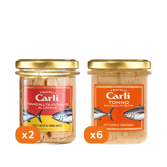 Degustazione Filetti di Tonno in Olio e Limone